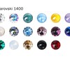 PRIMERO 4428 Square Fancy Crystals - Assorted Colors & Sizes For Jewelry & Crafts