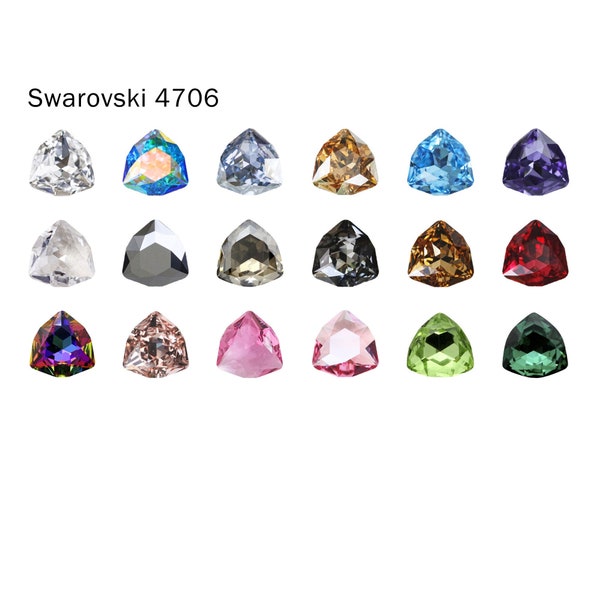 Swarovski 4706 7/12/17/24mm Trilliant Fancy Stone Crystal