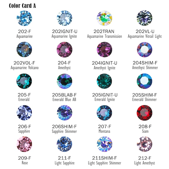 Swarovski 1088 - SS24/SS29/SS34/SS39/SS45 XIRIUS Chaton Round