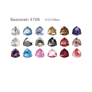 Swarovski 4706 7/12/17/24mm Trilliant Fancy Stone Crystal
