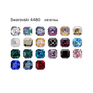 Swarovski 4480 6/8/10/14mm Imperial Fancy Stone Crystal