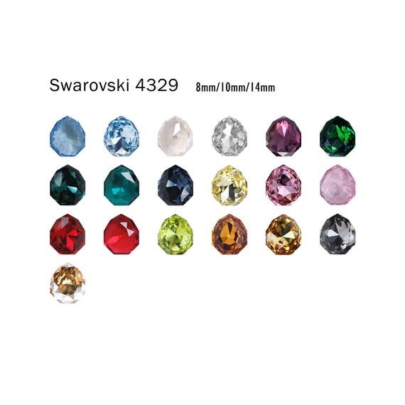 Swarovski 4329 Majestic Fancy Stone Crystal 14x12.1mm/10x8.7mm