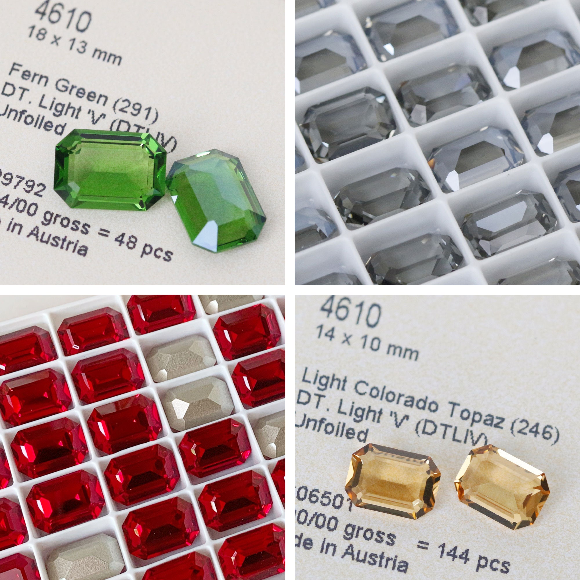 246-SWAROVSKI スワロフスキー ルース ビーズ 裸石 ヴィンテージ 
