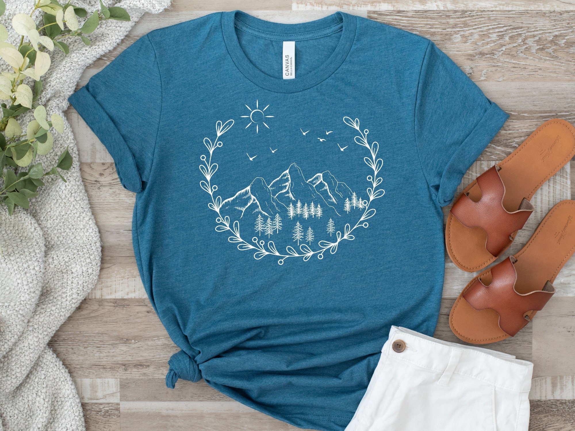 Hiking Graphic Tees for Women and Men 