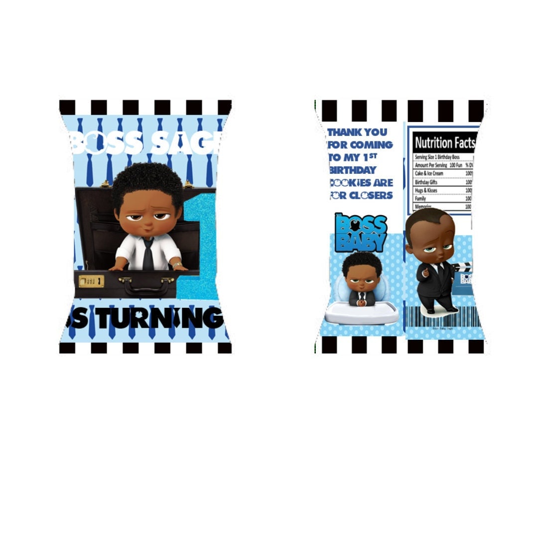 Gucci Inspired Boy Boss Baby Birthday Water Bottle Labels-Boss Baby Wa –  Favorably Wrapped