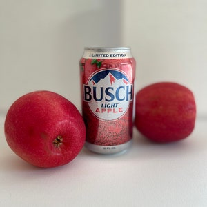 Busch light Apple Soy Candle, Apple Cinnamon Scent