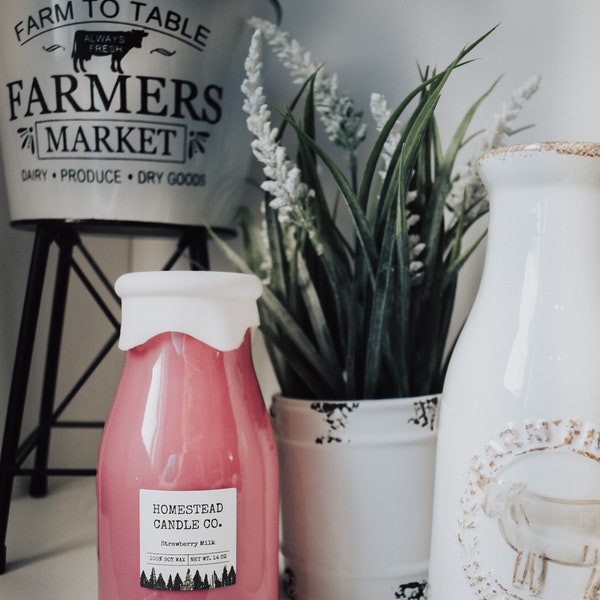 Milk Bottle Decor Etsy