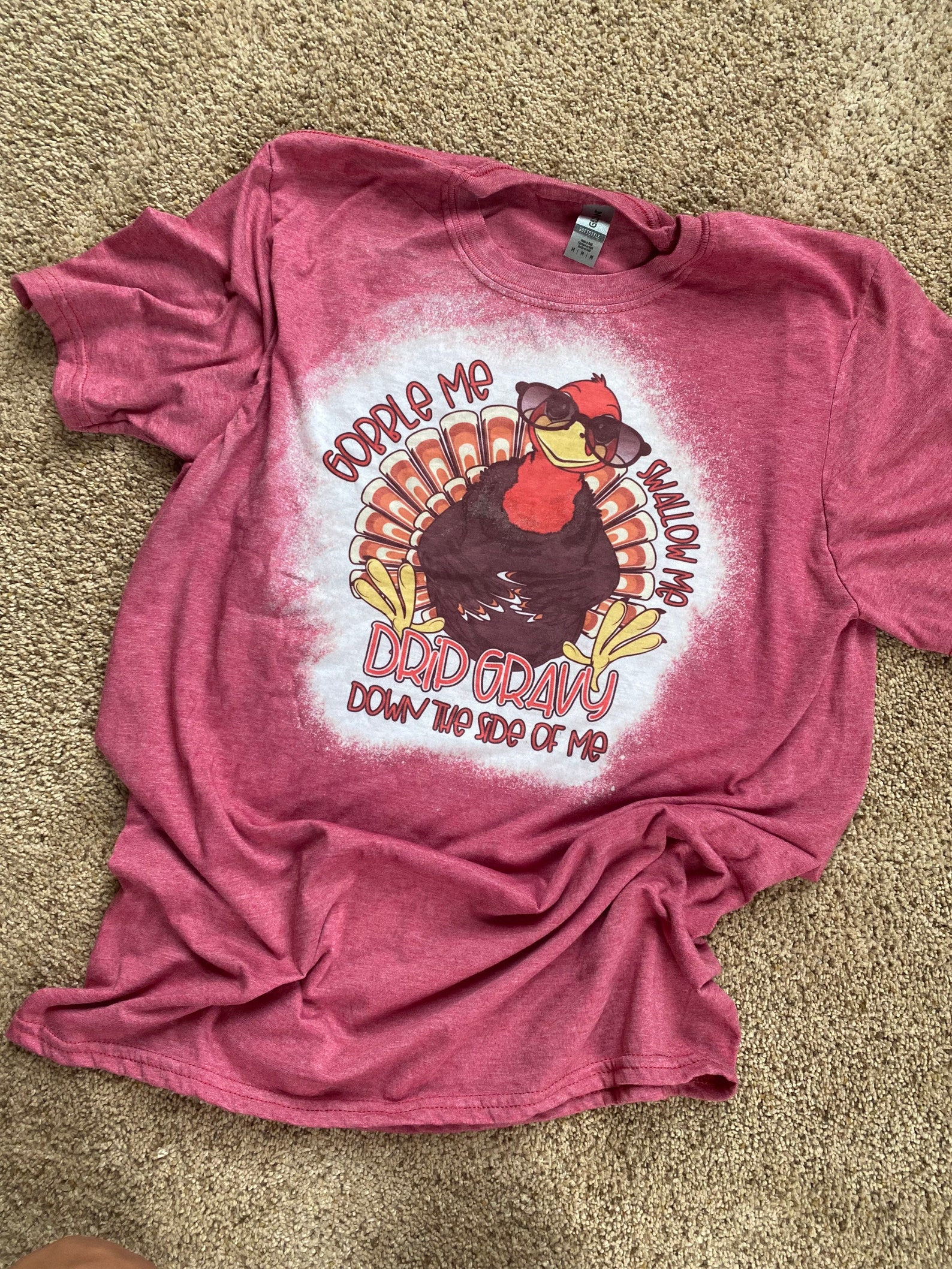 bleached thanksgiving shirts