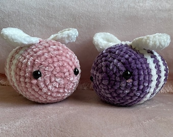 Velvet Crochet Bee