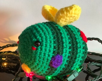Crochet Christmas Tree Bee