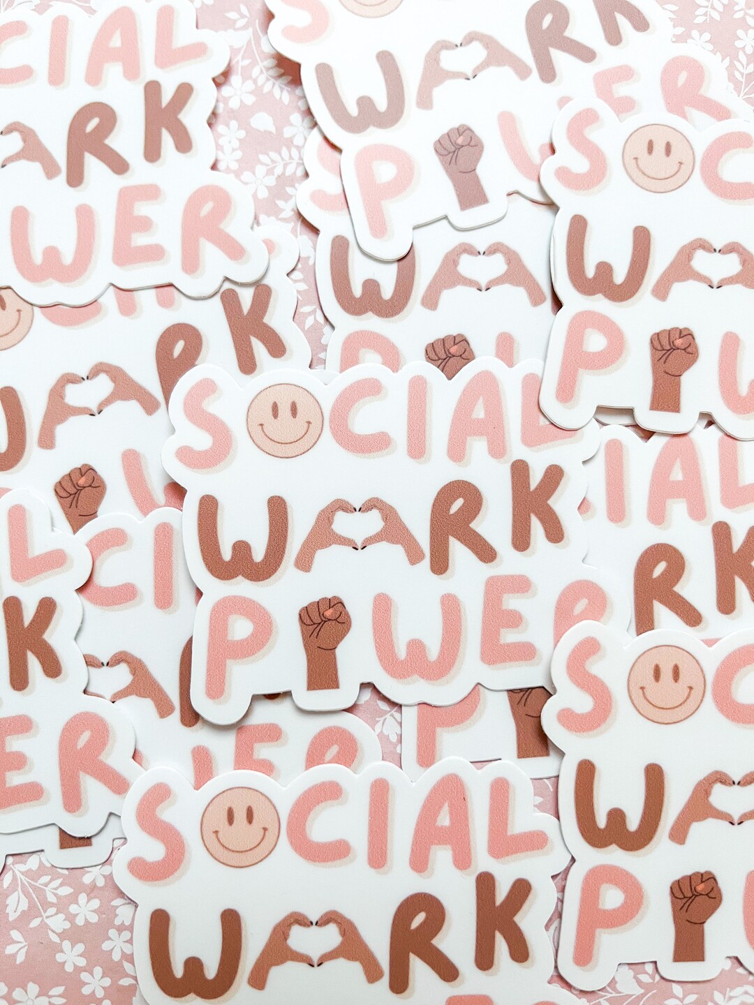Social Work Power, Sticker, Social Work Sticker, MSW Gift, Social Work