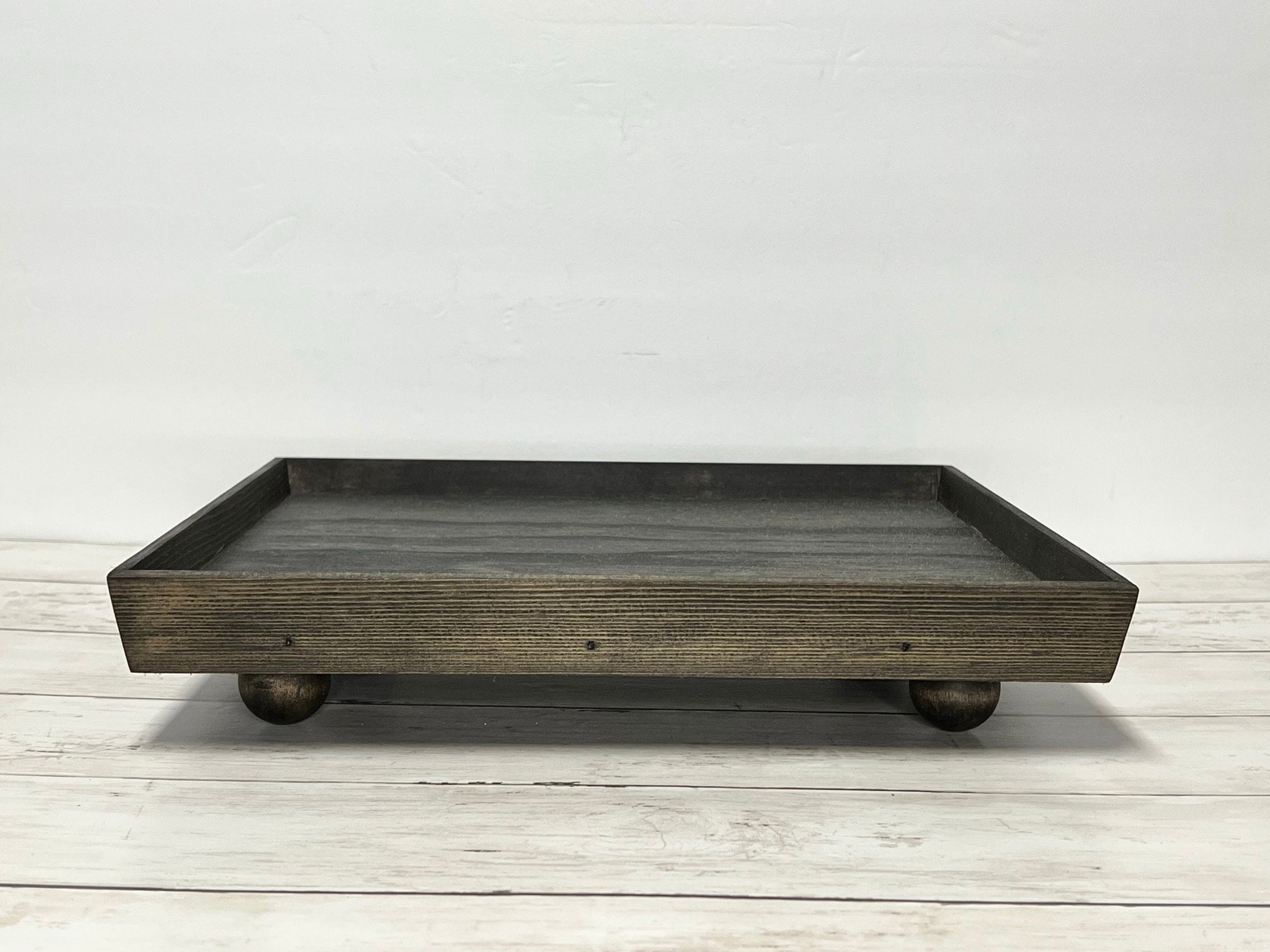 Large Ottoman Tray Rectangle Coffee Table Tray With Feet Etsy