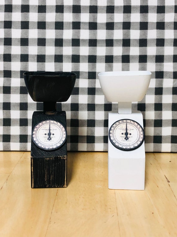 Mini Kitchen Scale / Tier Tray Wooden Kitchen Scale / - Etsy