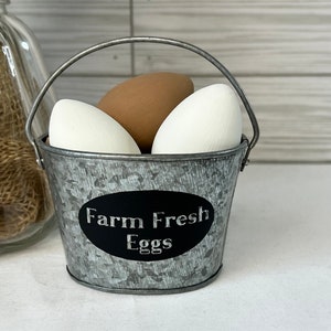 Egg Holder Countertop Egg Storage, Egg Baskets for Fresh Eggs, Vintage Cast  Iron Golden