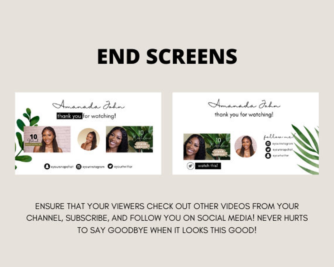 YouTube Channel Kit Editable Canva Template YouTube | Etsy