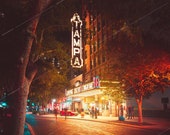 Tampa Theater At Night