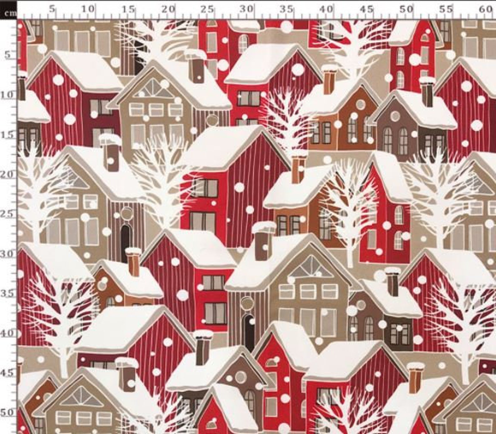 Christmas Upholstery Fabric Home Decor Fabric Runner Fabric Etsy
