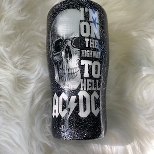 AC/DC Cup, Acdc Songs, Highway to Hell Tumbler, Rock N Roll, for Him ...