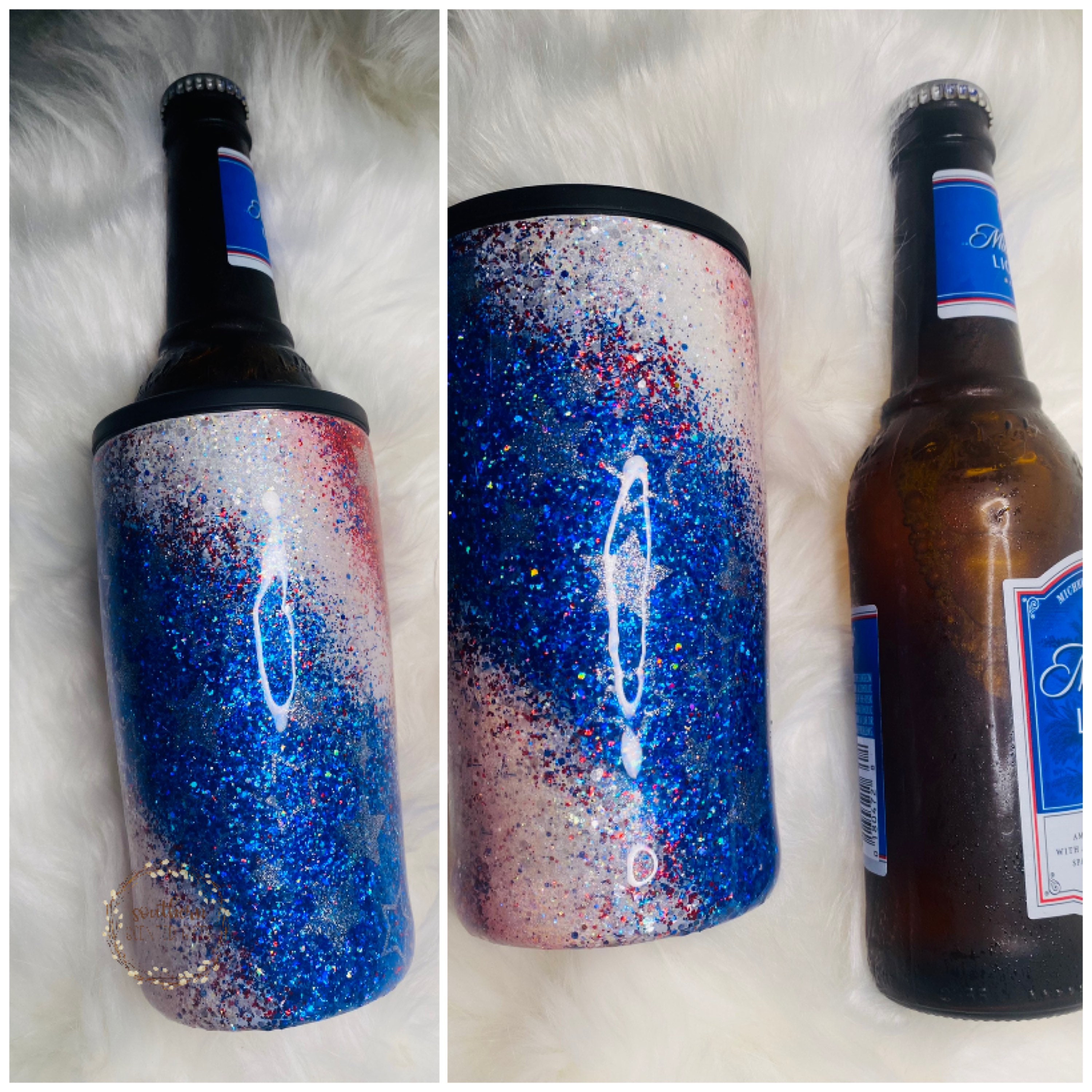 Fourth of July America Koozie Fits All Slim Seltzer Cans Etsy