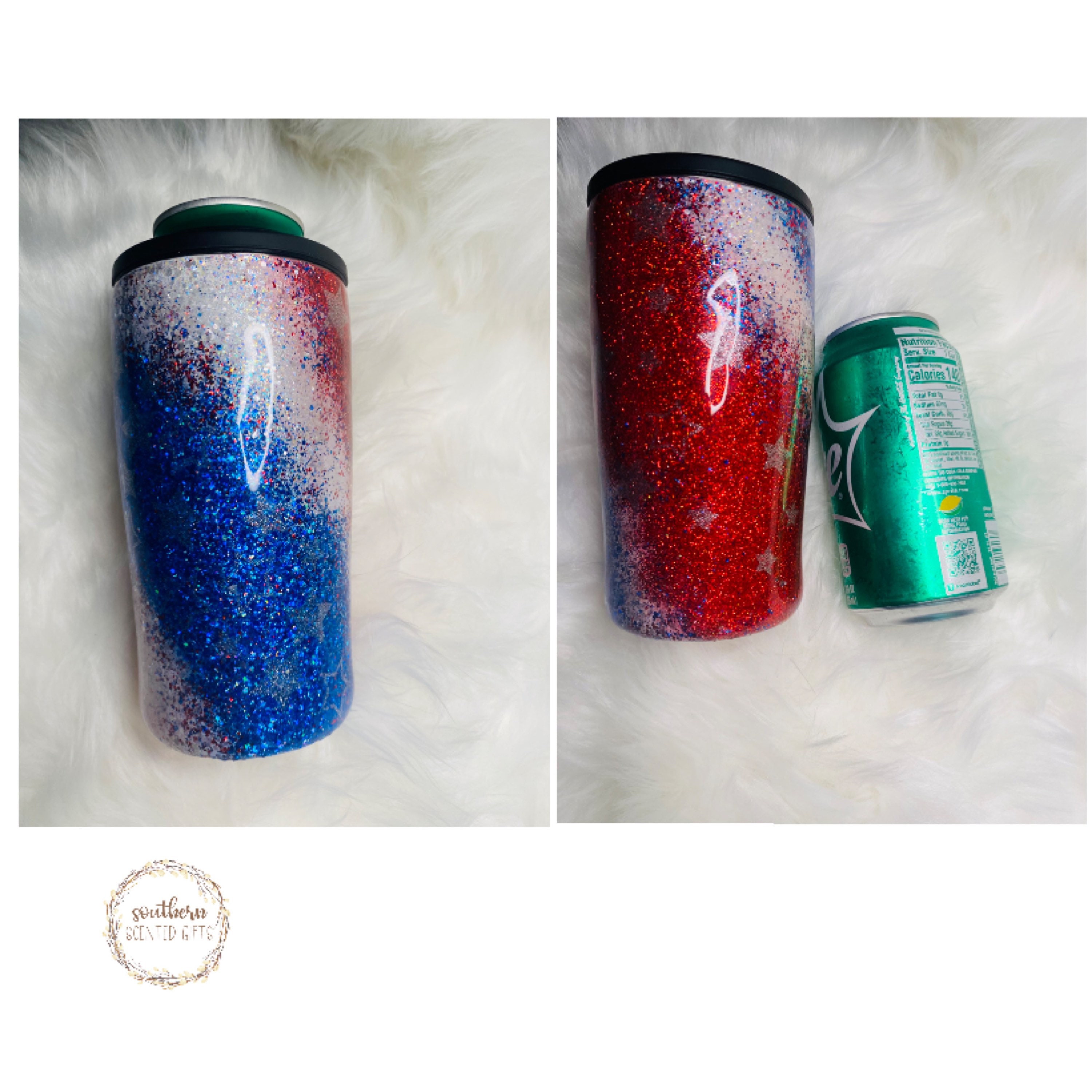 Fourth of July America Koozie Fits All Slim Seltzer Cans Etsy