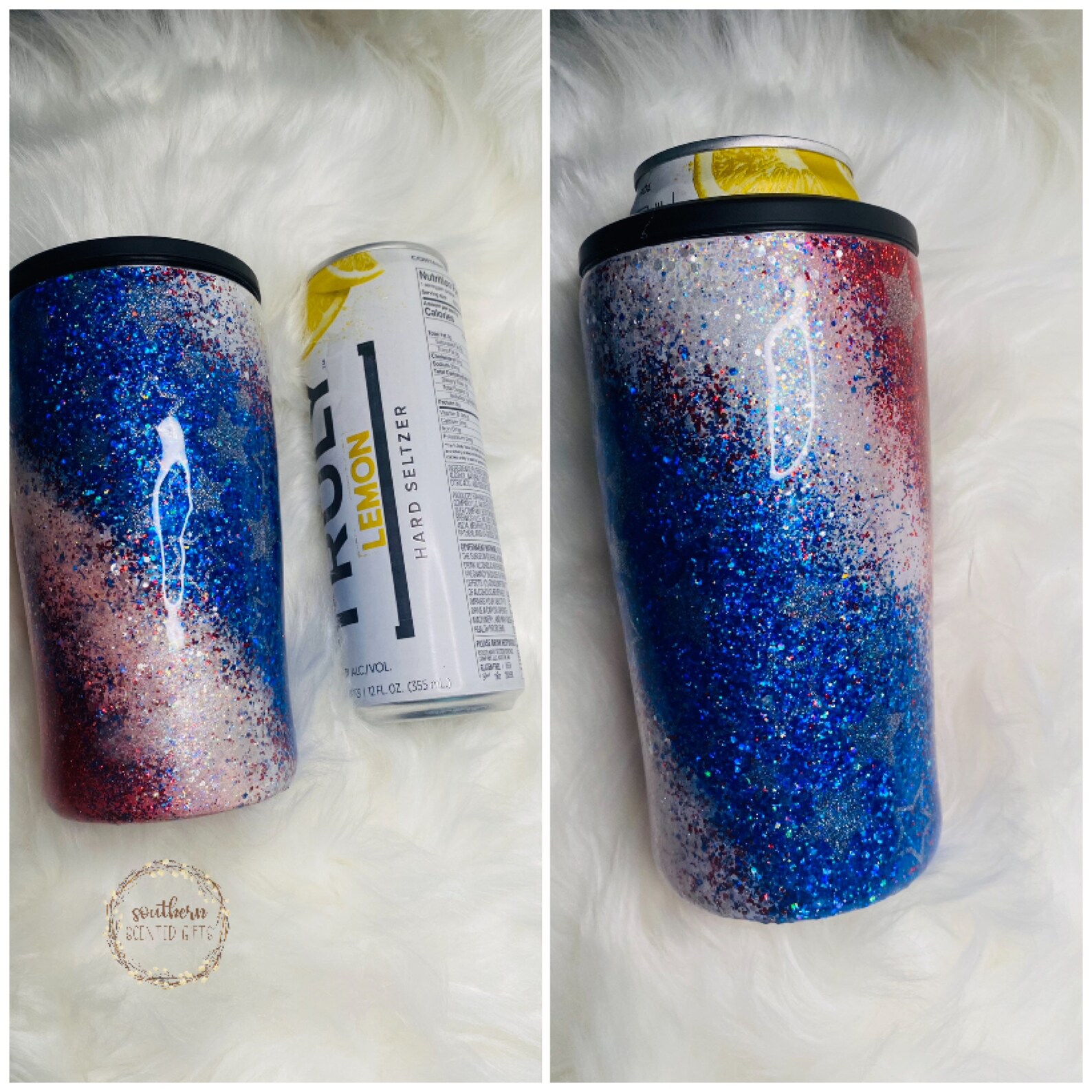 Fourth of July America koozie fits all Slim seltzer cans Etsy