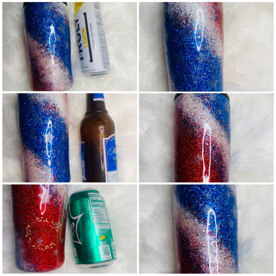 Fourth of July America koozie fits all Slim seltzer cans Etsy