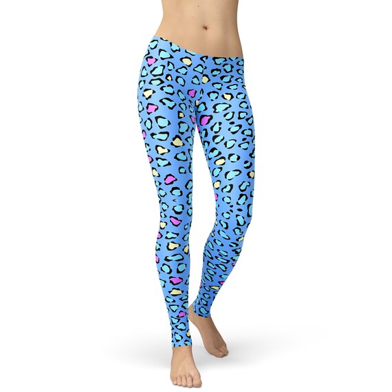 Fun print workout leggings clearance