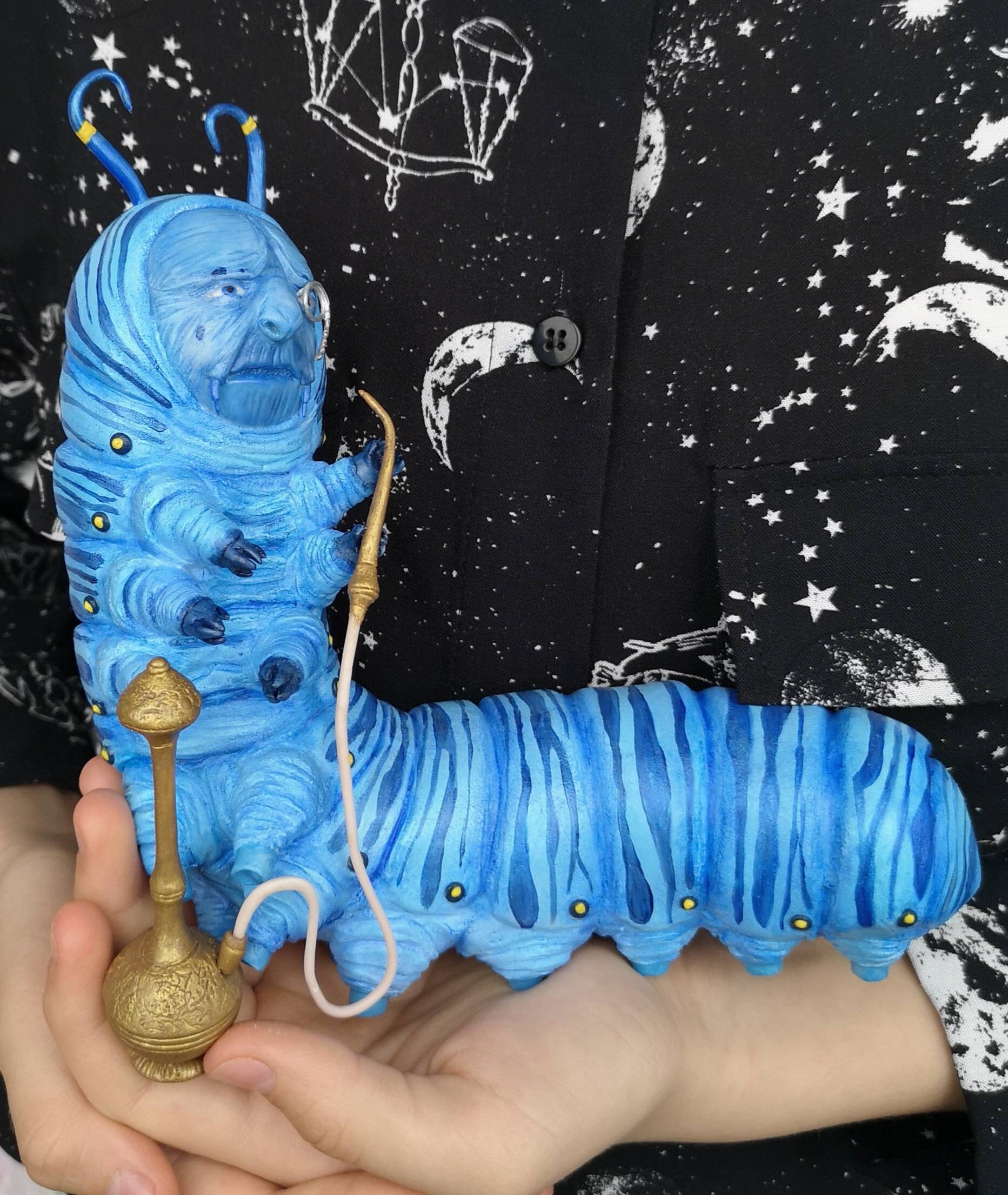 Absolem Caterpillar Alice in Wonderland Figurine/ooak Absolem Etsy UK