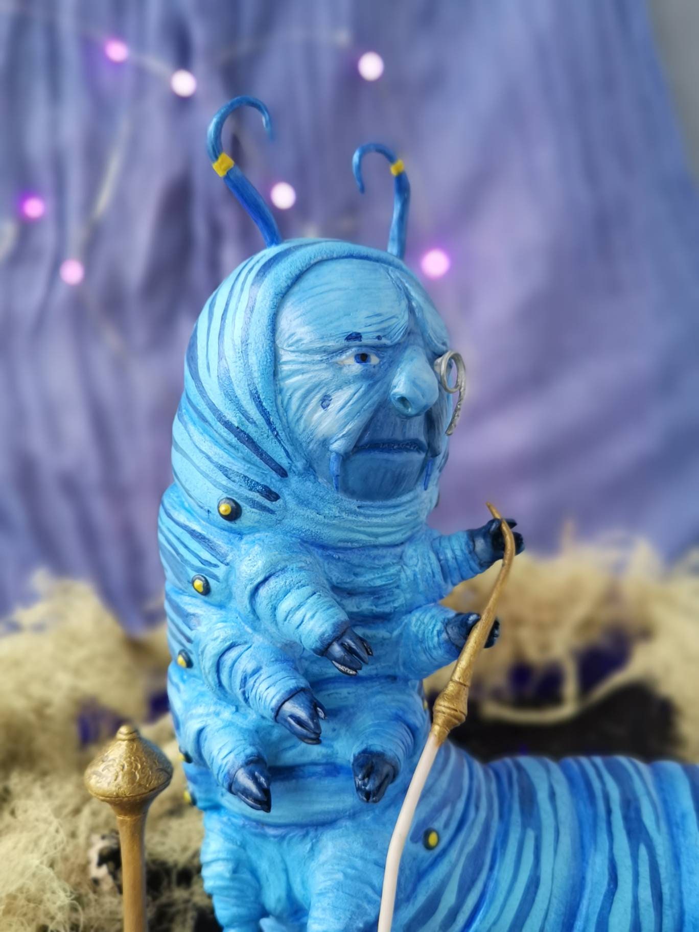 Absolem Caterpillar Alice in Wonderland Figurine/ooak Absolem Etsy UK