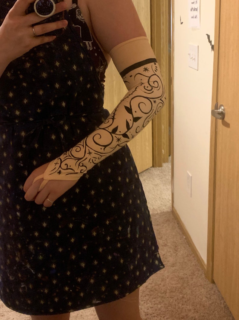 Feyre Tattoo Sleeve Etsy