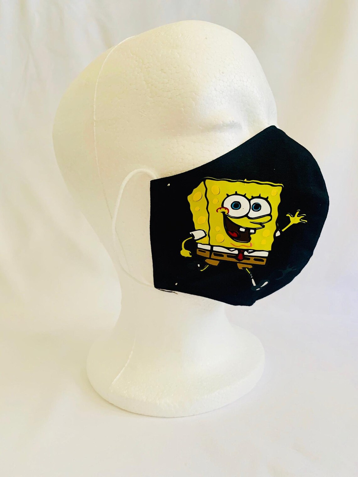 Máscara facial de Bob Esponja Etsy