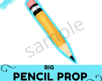 Pencil ESL Prop Online Teaching Printable