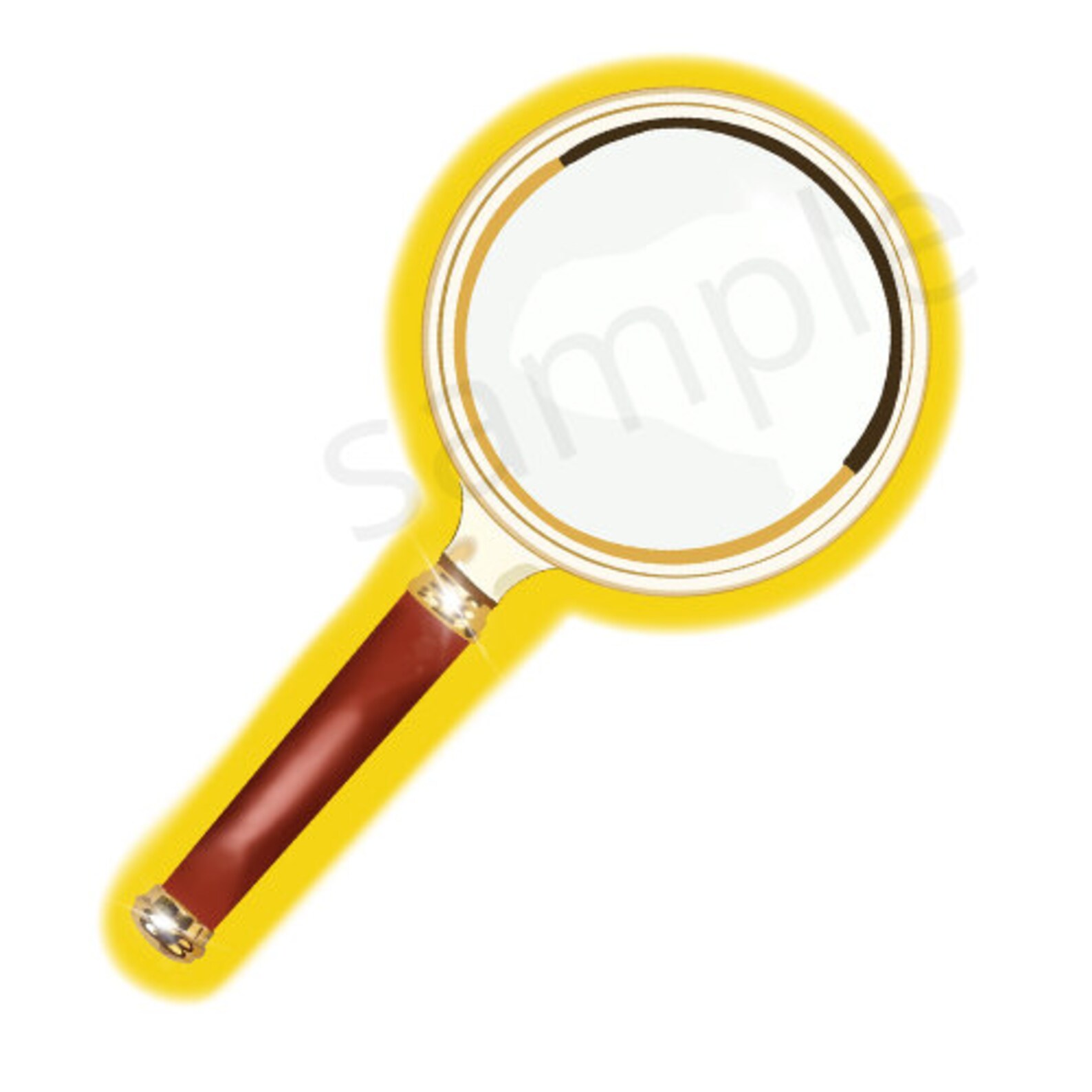 Magnifying Glass ESL Prop Online Teaching Printable Etsy