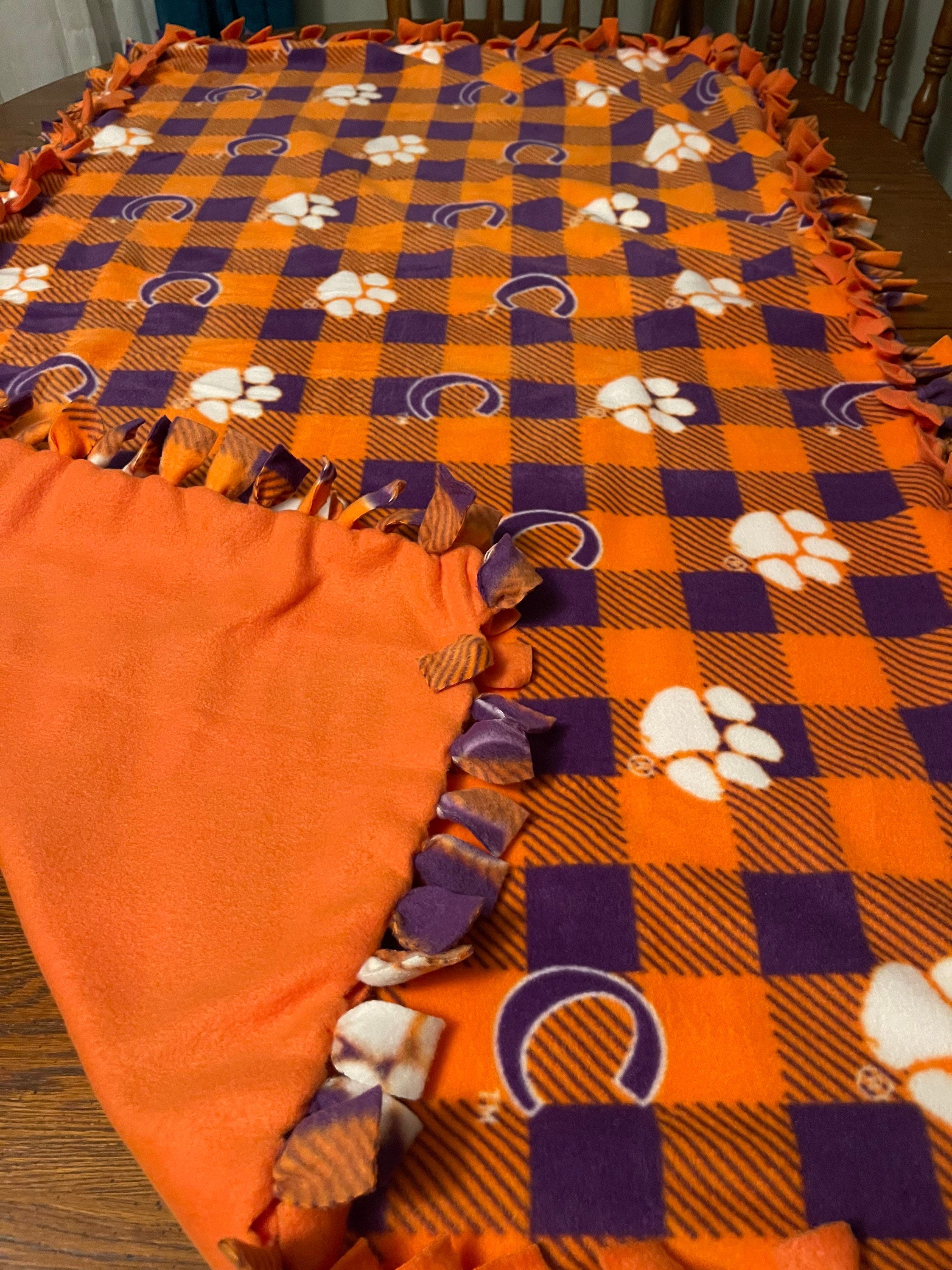 Clemson baby blanket hotsell