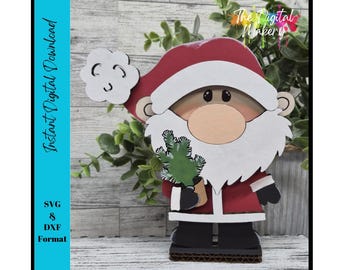 Christmas Elf SVG | Santa Elf File | Christmas Chibi File | DIY Christmas Decor File | TheDigitalMakery
