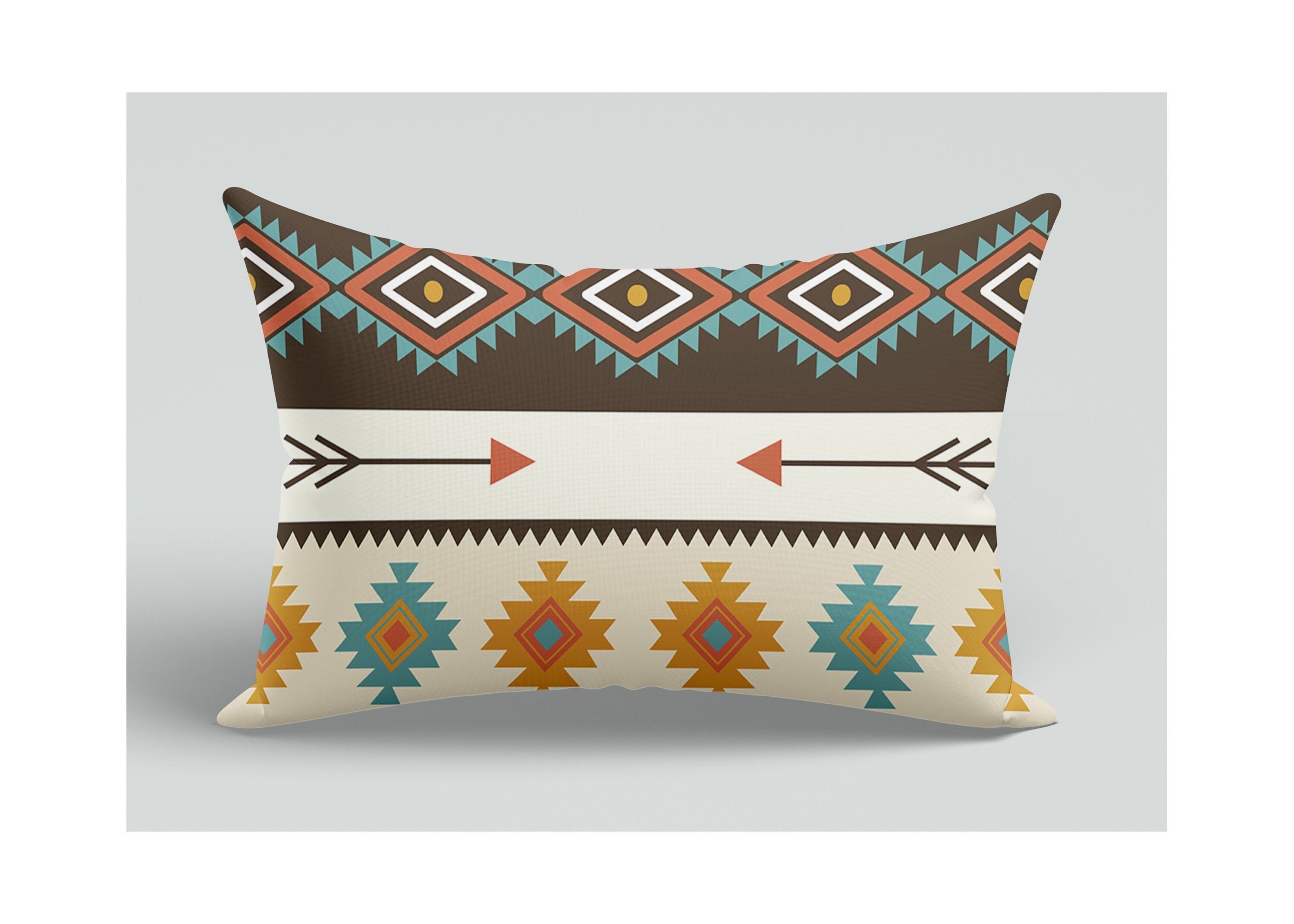 Southwestern Lumbar Pillow Covers native American Pillow Case