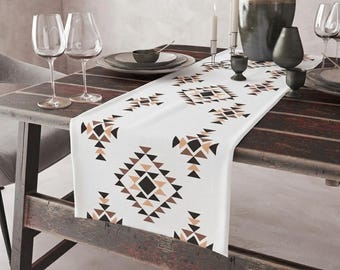 Southwestern Table Runner,Western Home Decor,Custom Size Length & Width