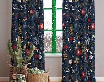 Tende Natalizie Per Cucina Con Pupazzo Di Neve – Decorative, Oscuranti E Facili Da Installare