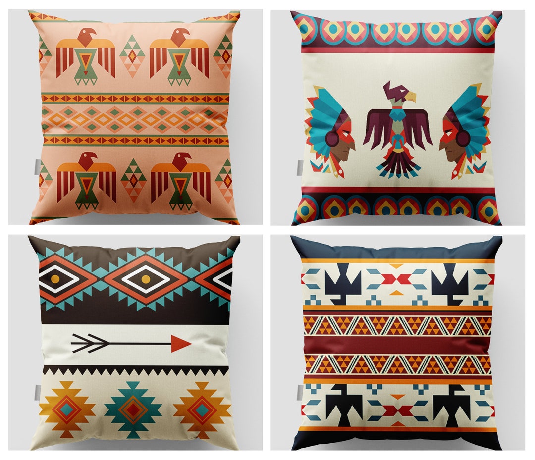 Native American Pillow Coversouthwestern Pillow Casesouthwest