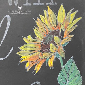 Sunflowers IOD Stamp  *Iron Orchid Designs Floral Garden Botanical Stamps for Fabric, Furniture, Mixed Media