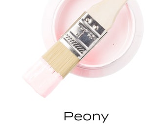 Peony Fusion Mineral Paint Pint *Pale Soft Ballet Baby Girl Pink No Wax All in One Furniture and Cabinet Paint