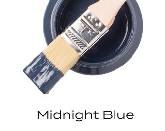 Fusion Midnight Blue Paint Pint  * Fusion Mineral Paint Dark Navy Blue Furniture Paint No Wax Best Paint Built in Top Coat