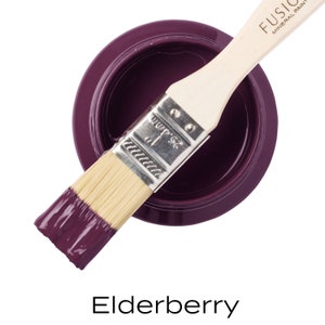 Fusion Elderberry Paint Pint * Fusion Mineral Paint Plumb Eggplant Purple No Wax Furniture Cabinet Paint