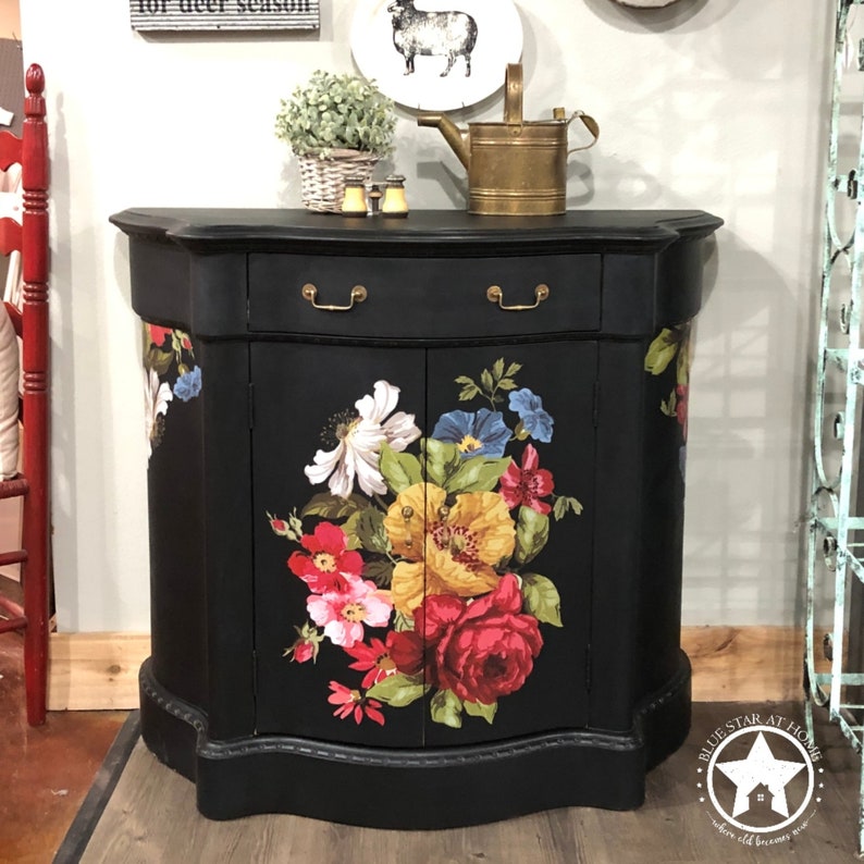 IOD Wall Flower Furniture Transfer Iron Orchid Designs Full Etsy