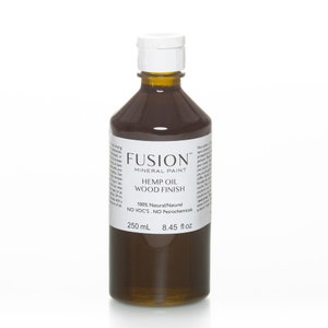 Hemp Oil by Fusion Mineral Paint *Food Safe Oil for Wood and Furniture Top Coat Small 250ml