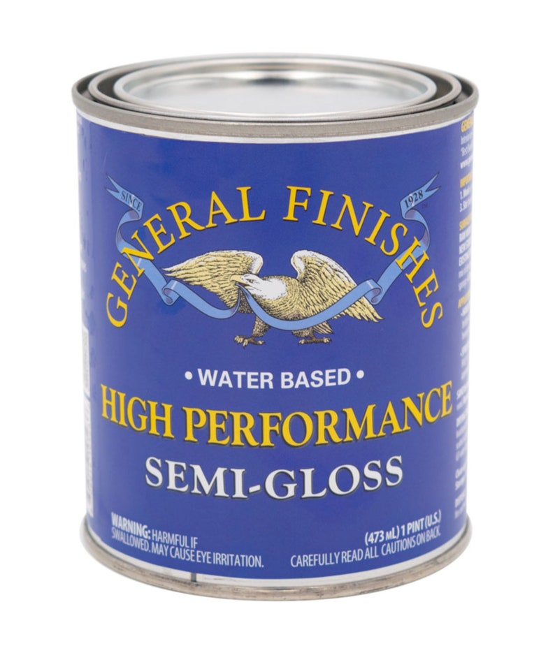 High Performance Topcoat * General Finishes Water Based Polyurethane Gloss, Semi Gloss, Satin, Dead Flat Semi Gloss