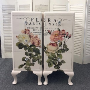 IOD Flora Parisiensis furniture transfer Iron Orchid Designs Floral Rose Press On Image Decal