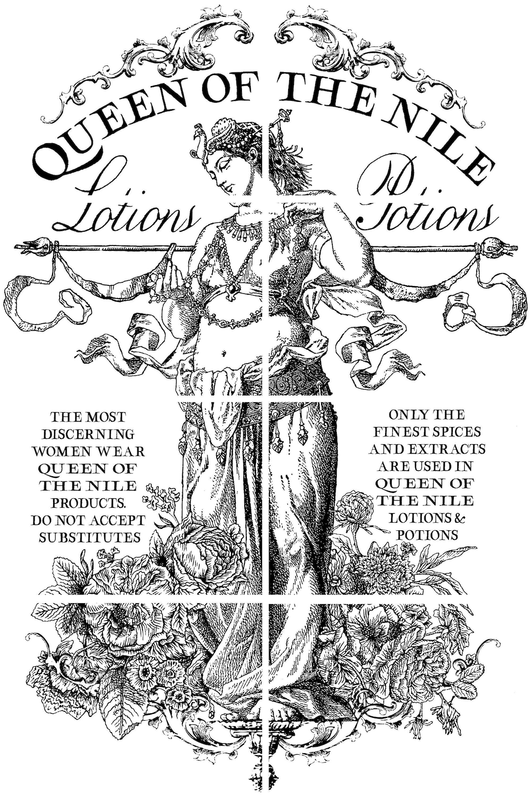 IOD Queen of the Nile Paint Inlay Iron Orchid Designs Gypsy Queen