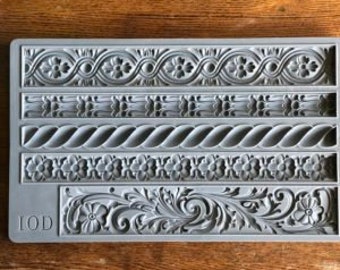 Trimmings 2 IOD Mould * Iron Orchid Designs Molding Border Trim Mold Jewelry Making Mold Food Safe Sugar Arts