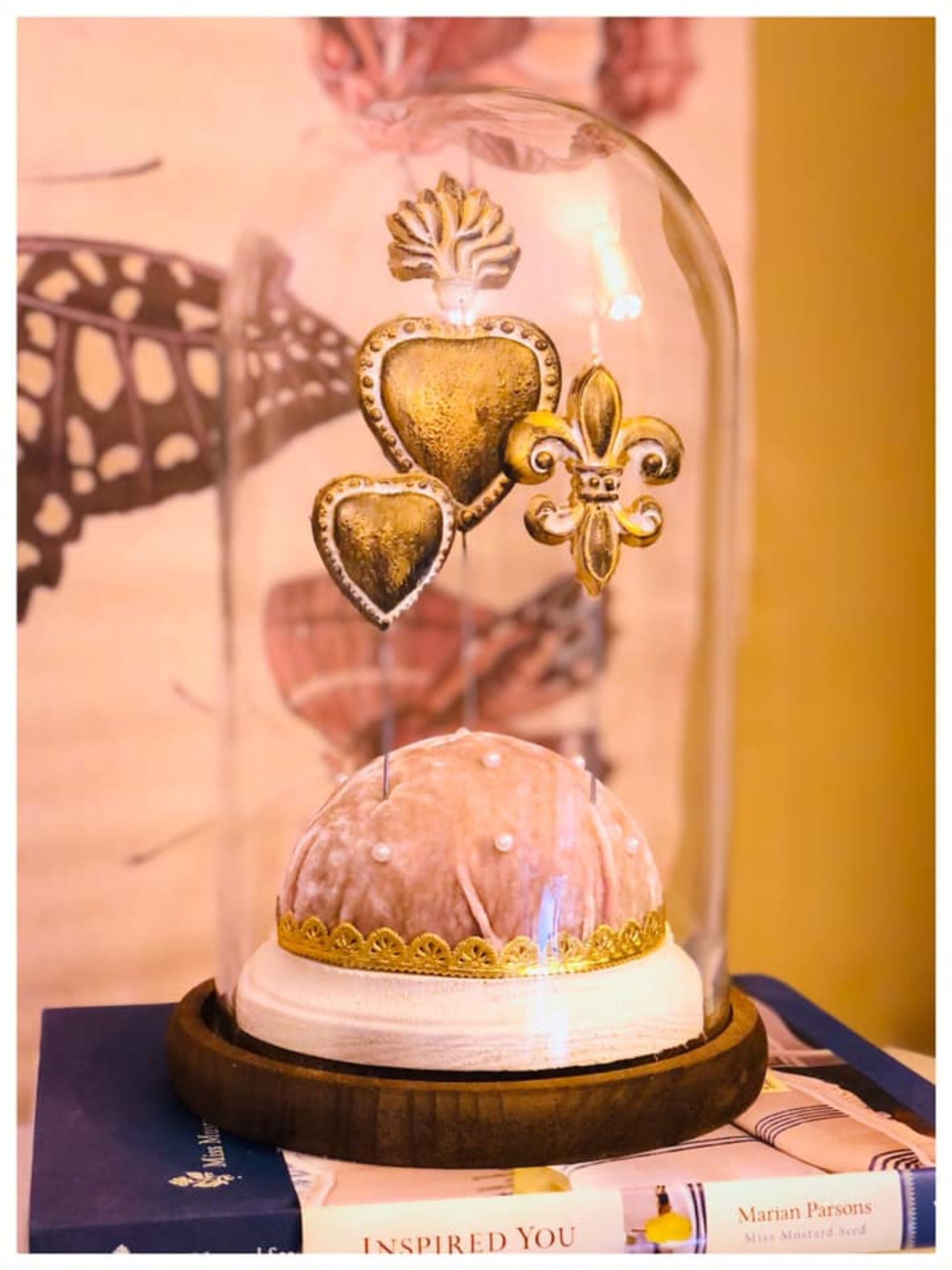 IOD Fleur De Lis Mould Iron Orchid Designs Rabbit Bunny Heart | Etsy